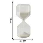 Elegant Glass Hourglass Sand Timer (1 Pc)