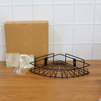 Wall-mounted Corner Bathroom Storage Rack (1 Pc)