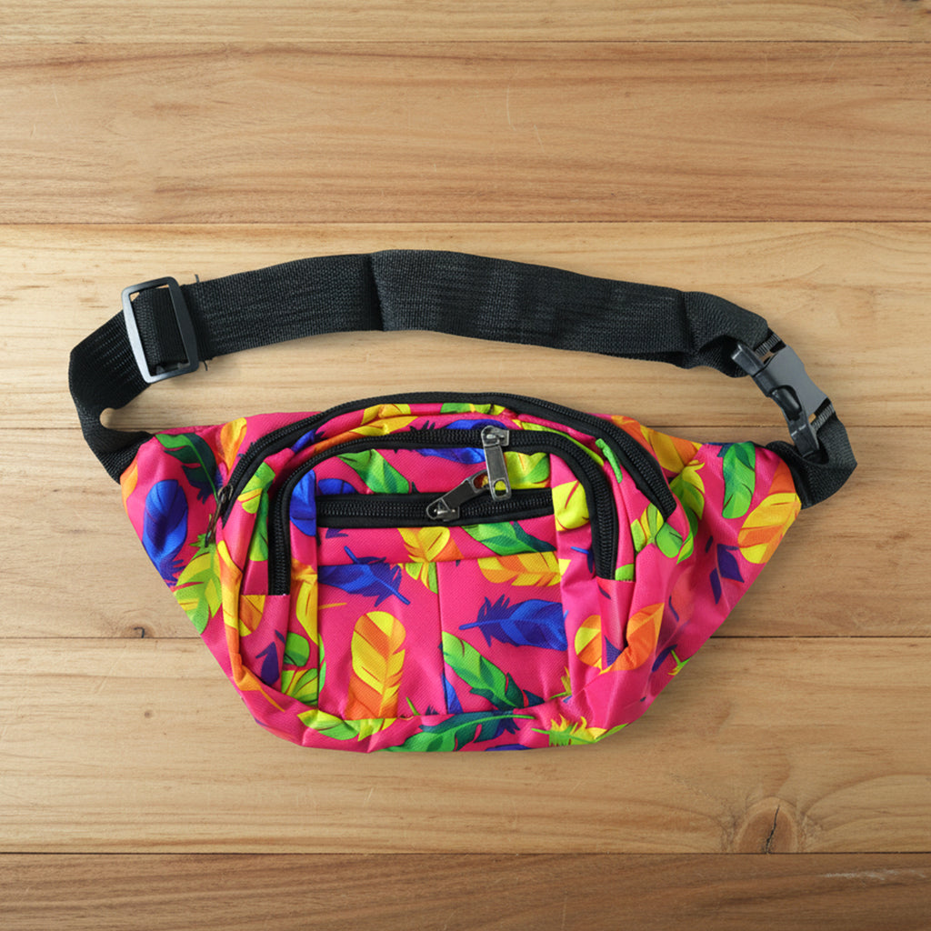 Stylish Printed Waist Bag (1 Pc)