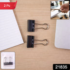 Binder Clip Paper Holder (2 Pc  19mm)