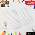 Compact Ruled Notebook  (120  85 Mm 1 Pc)