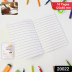 Compact Ruled Notebook  (120  85 Mm 1 Pc)