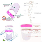 1236 Disposable Body Skin Hair Removal Razor For Women  Pack Of 6