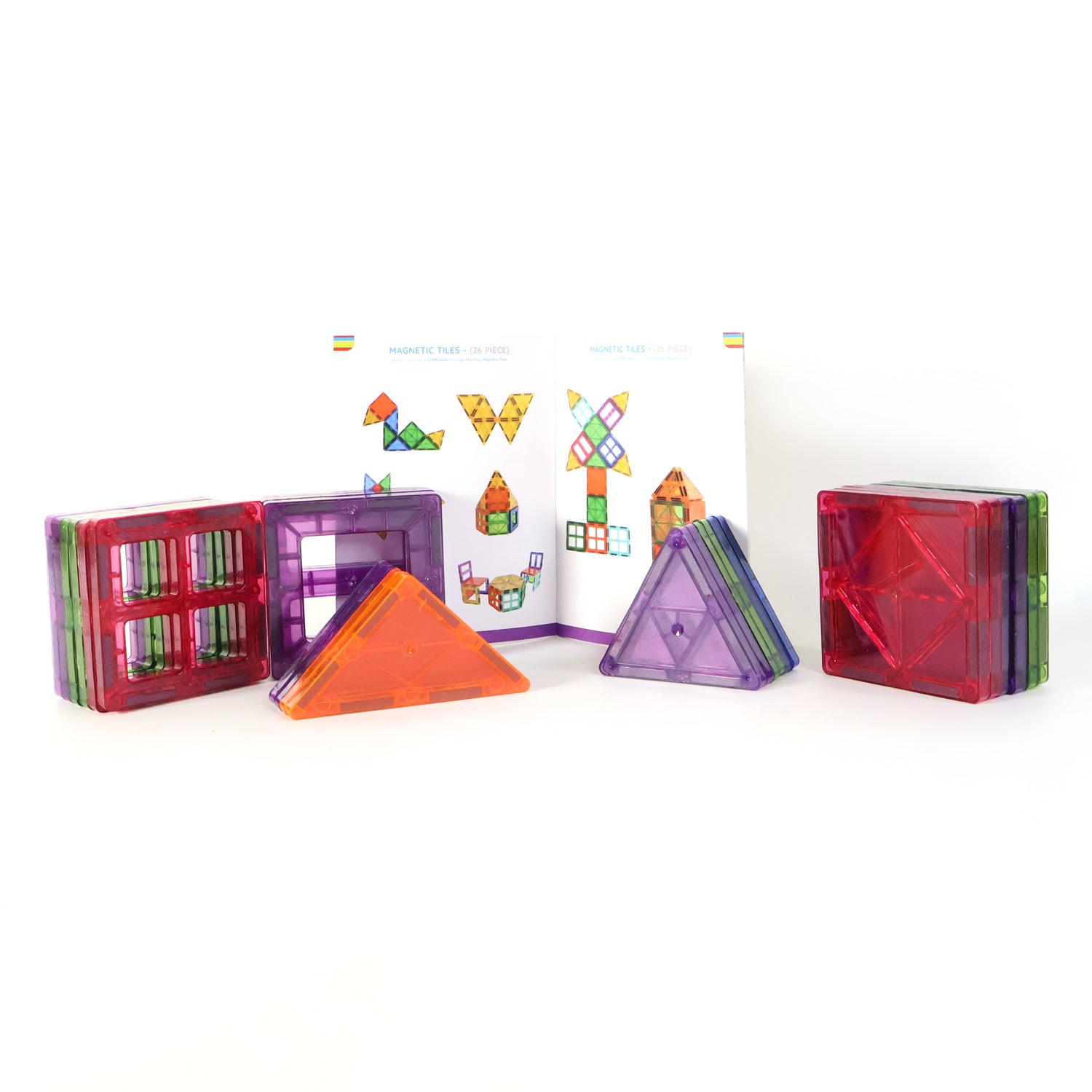 Magnetic Building Tiles - (26 Pc  Set)