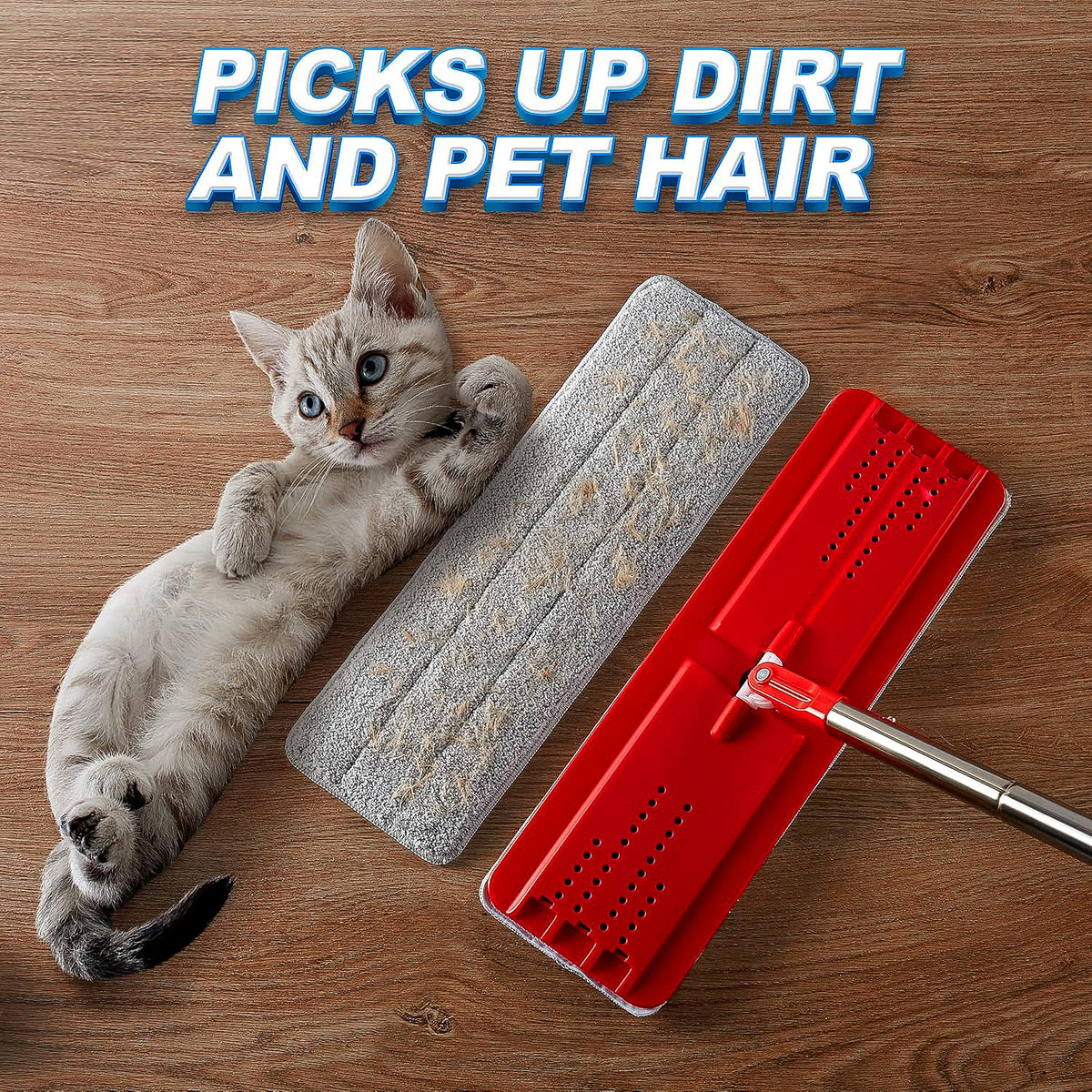 Reusable Microfiber Mop Pad Replacement (1 Pc)