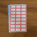 Multipurpose Writable Label Stickers (5 Sheets Set)