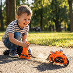Launcher Bike Racing Toy For Kids With Manual Pull Launcher