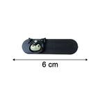 Cute Cartoon Character Decorative Hair Clips Set (4 Pc)