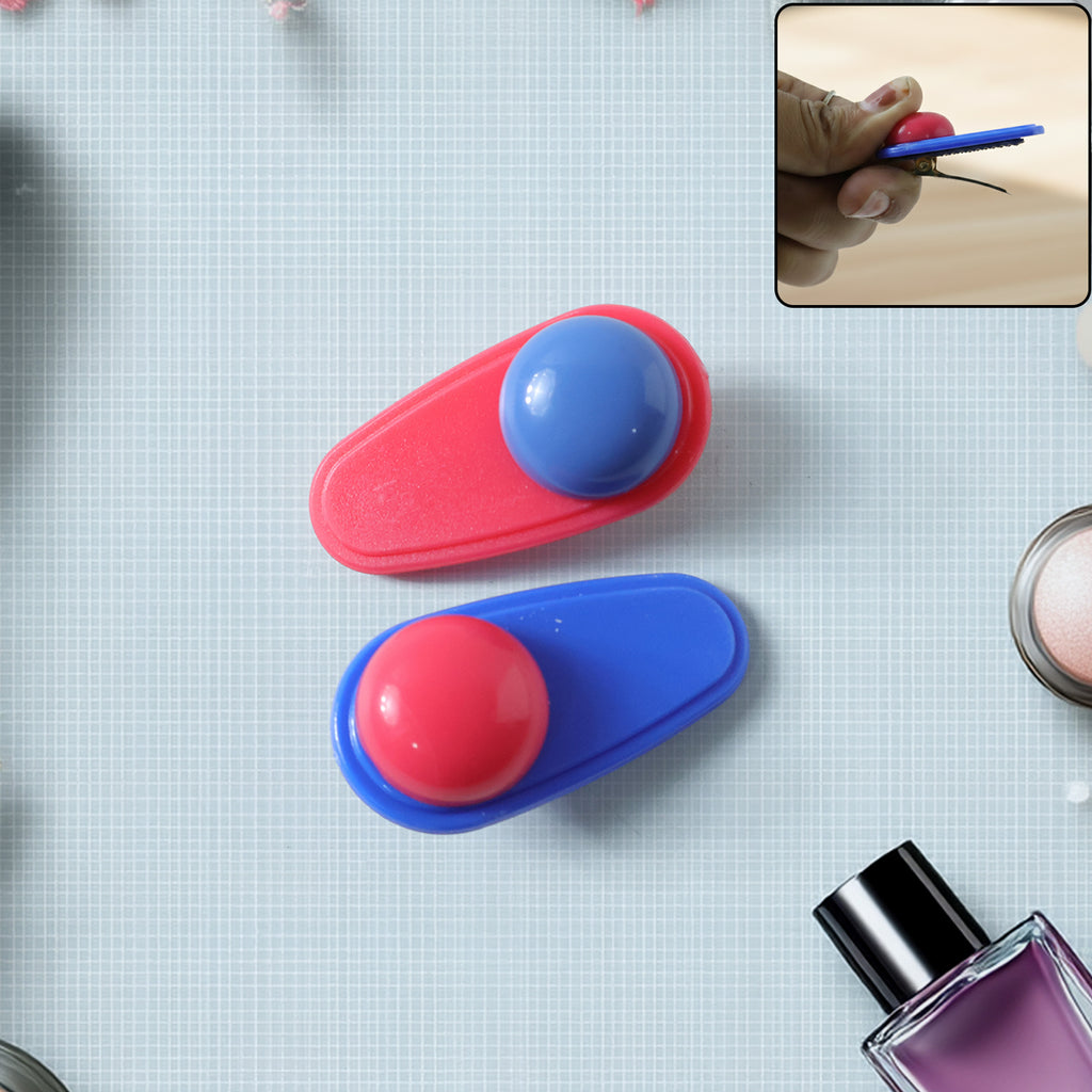 Decorative Snap Hair Clip Set (4 Pc)