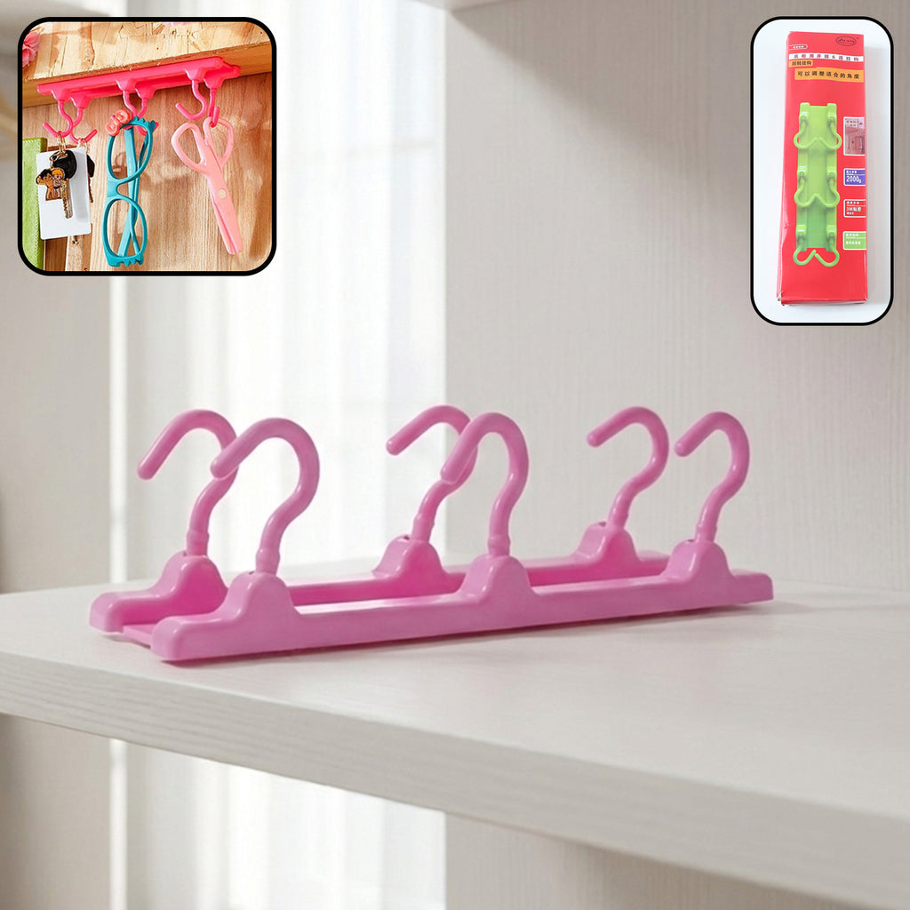 Multipurpose Folding Hanger Hook Organizer (1 Pc)