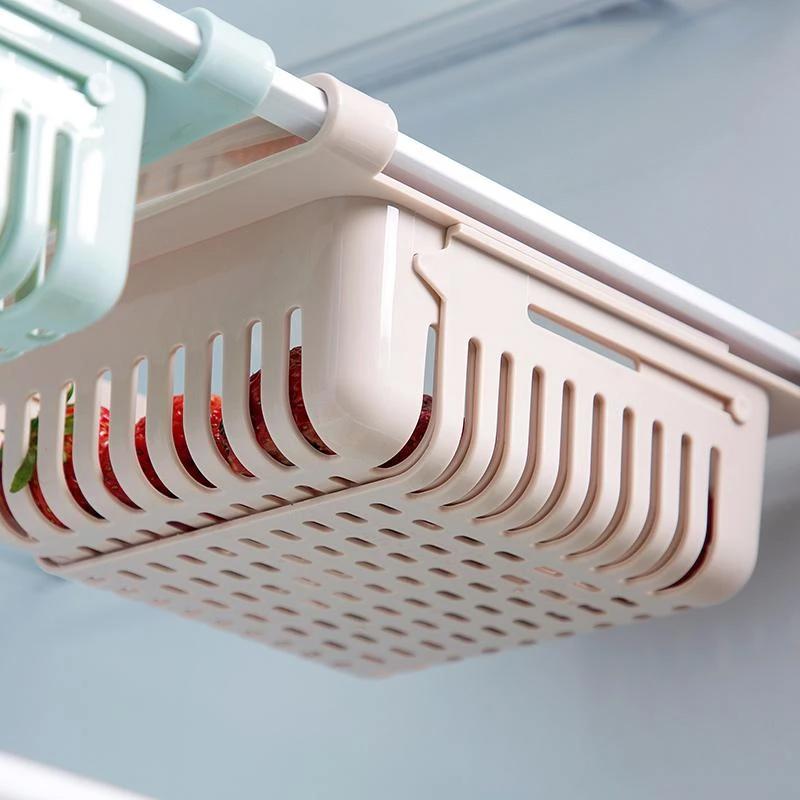 2336 Expandable Adjustable Multipurpose Fridge Storage Basket ( 1 Pcs )