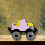 1946 Mini Monster Trucks Friction Powered Cars For Kids Big Plastic Tires Baby Boys Super Cars Blaze Truck For Kids Gifts Toys