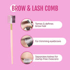 9-in-1 Professional Makeup Brush Set (1 Set)