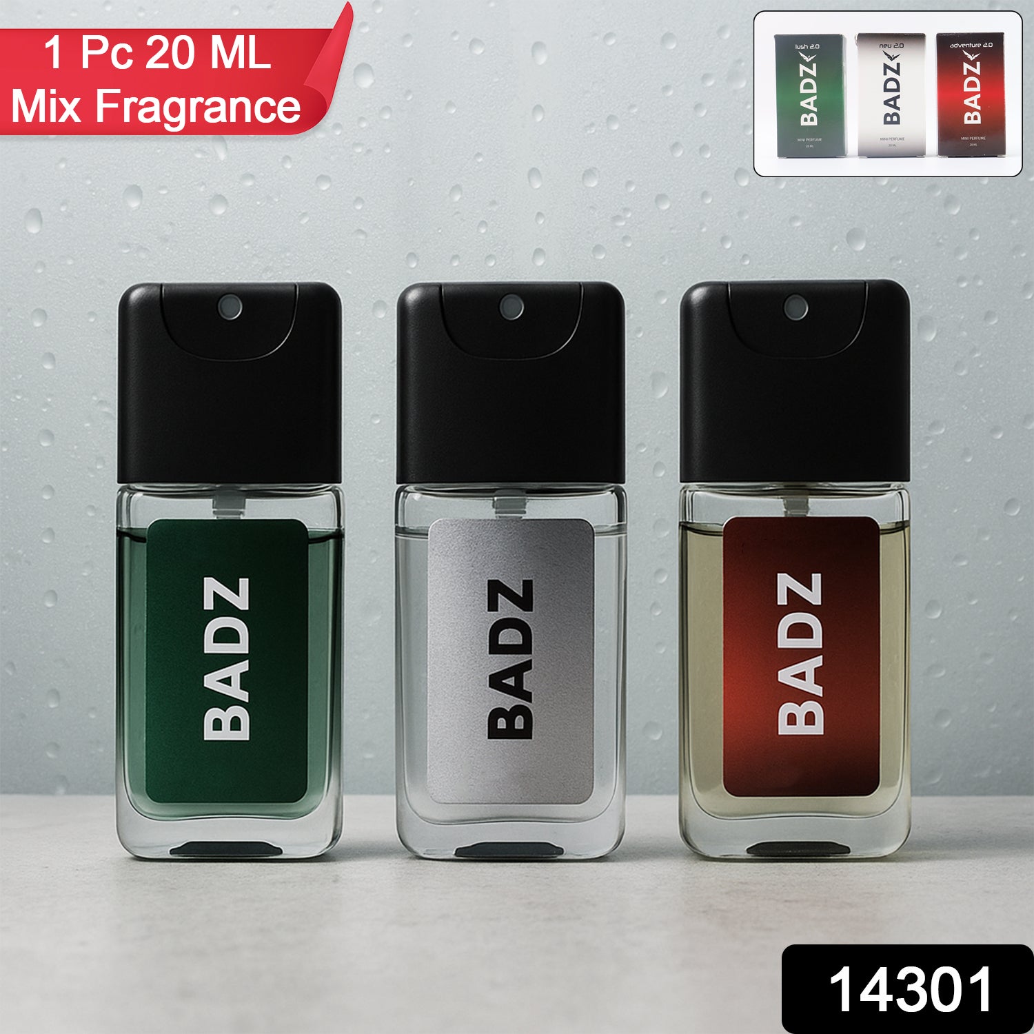 Premium Mixed Fragrance Aromatic Scents Set For Men  Women (20ml  1 Pc)
