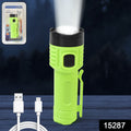 4 Modes Super Bright Led Torch High Lumens Fast Charging Flashlight  Torch (1 Pc)
