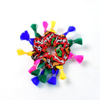 Traditional Multicolor Navratri Hair Bun (1 Pc)