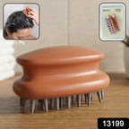 Manual Scalp Massage Shampoo Brush (1 Pc)