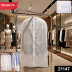 Transparent Garment Cover Bag (120  58 Cm 1 Pc)