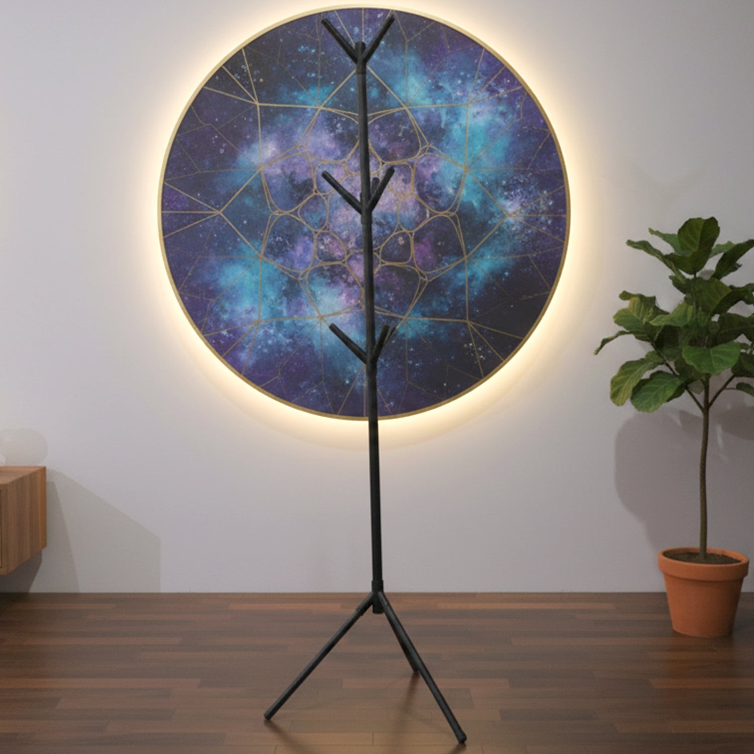 Floor Standing Metal Coat Rack Stand With Multi Hooks