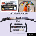 Toy Train Set For Kids Battery Operated Train With Track Set