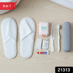 8 In 1 Compact Travel Grooming Kit (1 Set)