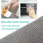 8190 Durable Kitchen Scrub Cloth Microfiber Cleaning Cloth Roll Kitchen Wear-resistant Cloth 2022cm Multipurpose Cleaning Cloths For Kitchen (1pc)