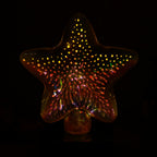 Star-shaped 3d Illusion Decorative Led Night Lamp (1 Pc)