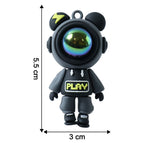 Cute Astronaut Car Air Freshener With Vent Clip (1 Set)