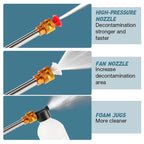 88vf Car Washer Gun Wireless High Pressure Washer Water Spray Gun (1 Set)