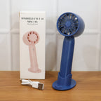 Rechargeable Mini Handheld Fan (1 Pc)