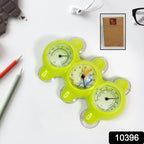Plastic 3 In 1 Precision Desktop Clock (1 Pc)