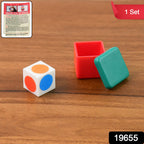 Magic Colour Vision Dice Trick Toy (1 Set)