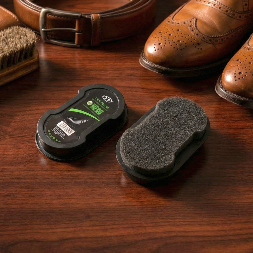 Instant Shoe Polish Sponge Applicator For Leather Shoes (1 Pc)