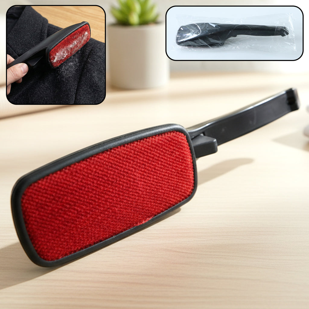 Reusable Double-sided Clothes Lint Remover Brush (1 Pc)
