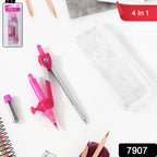Student Geometry Compass Set (4 In 1)