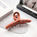 Plastic Hair Claw Clips Strong Clips (1 Pc  Mix Design  Color)