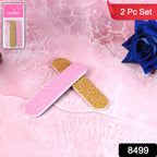 Professional Nail Filer Double Sided For Nail Shaper Nail File (9 Cm  2 Pc Set)