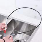 Flexible Spring Drain Cleaning Tool With Hand Grip (1 Pc  298 Cm)