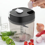2670 2 In 1 Handy Chopper And Slicer Used Widely For Chopping And Slicing Of Fruits Vegetables Cheese Etc. Including All Kitchen Purposes.