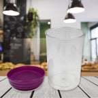 Plastic Premium Quality Kitchen Food Containers Set (1200ml Approx Set Of 2 Pc)