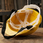 B-grade Yellow Safety Helmet  Industrial Protective Hard Hat (1 Pc)