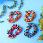 Set Of 12 Stylish Printed Fabric Hairband