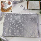 Decorative Silver Gift Wrapping Paper Sheets (1 Packet Approx 20 Pcs)