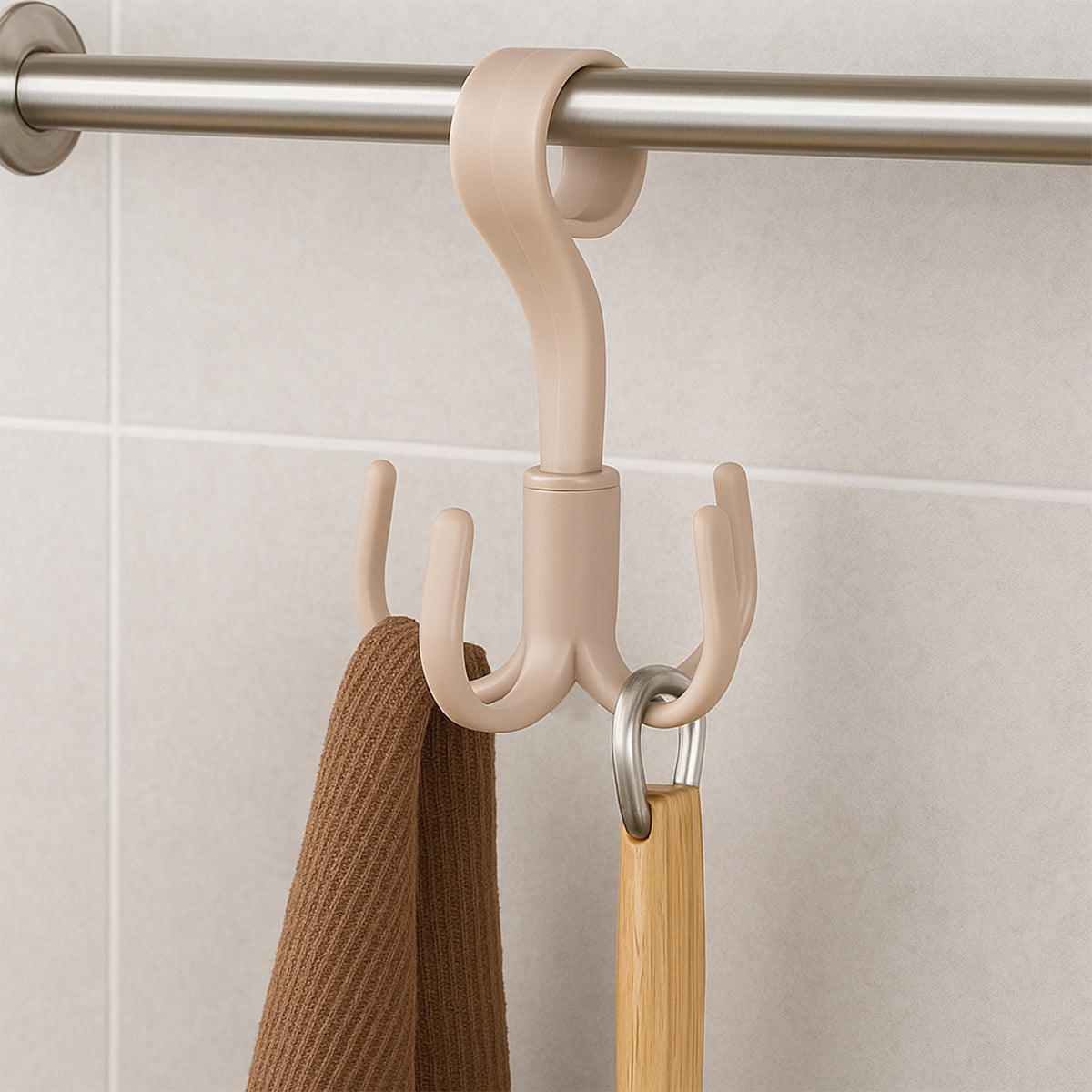 360 Rotating Multipurpose Hook Hanger (1 Pc)