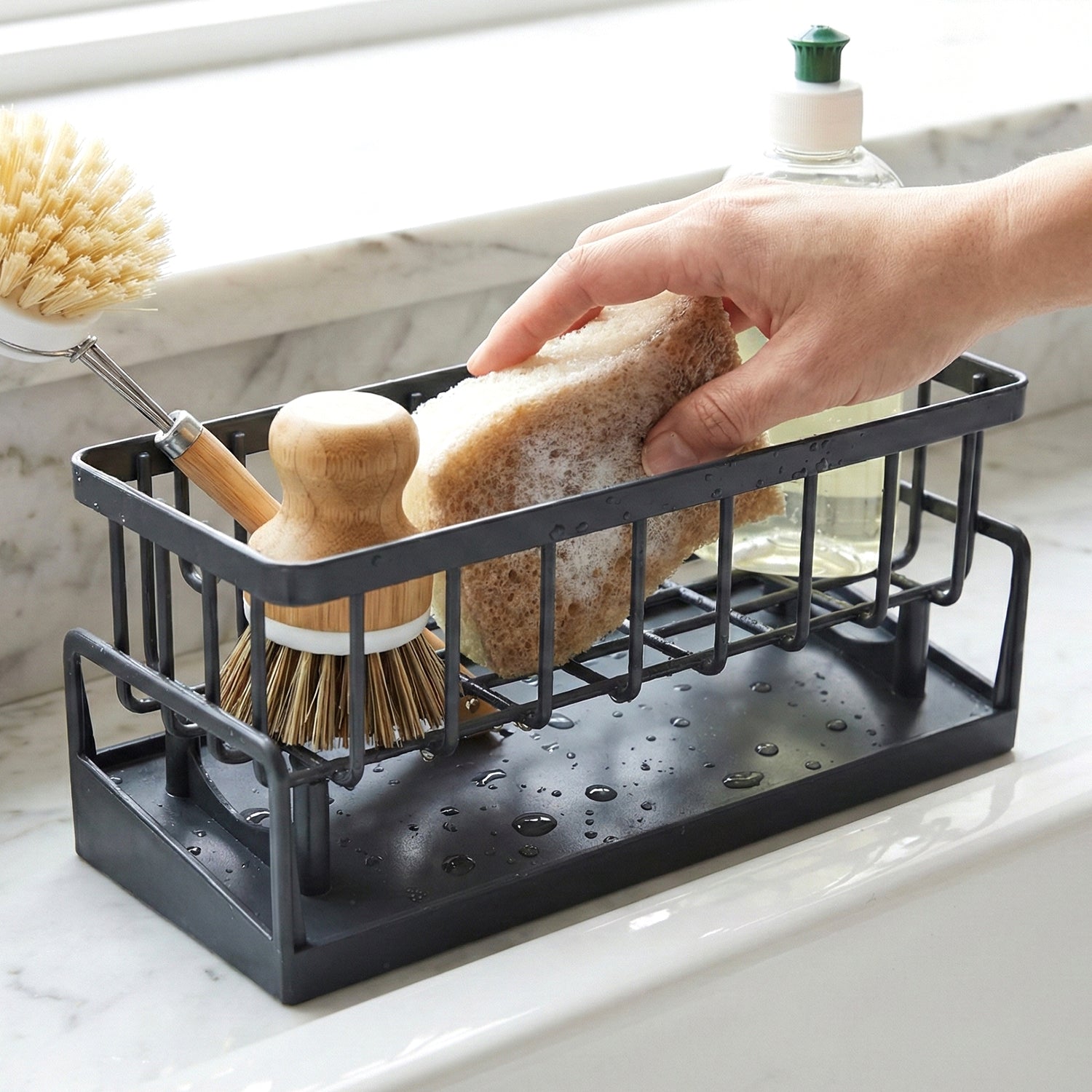 Multipurpose Plastic Bathroom Storage Rack (1 Pc)