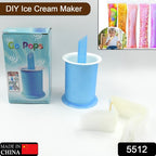 5512 Homemade Popsicle Maker Manual Ice Cream Machine With Approx 20 Pcs Packing Bag Popsicle Mold Convenient Maker Manual Ice Cream Machine For Kids Adults Diy Reusable