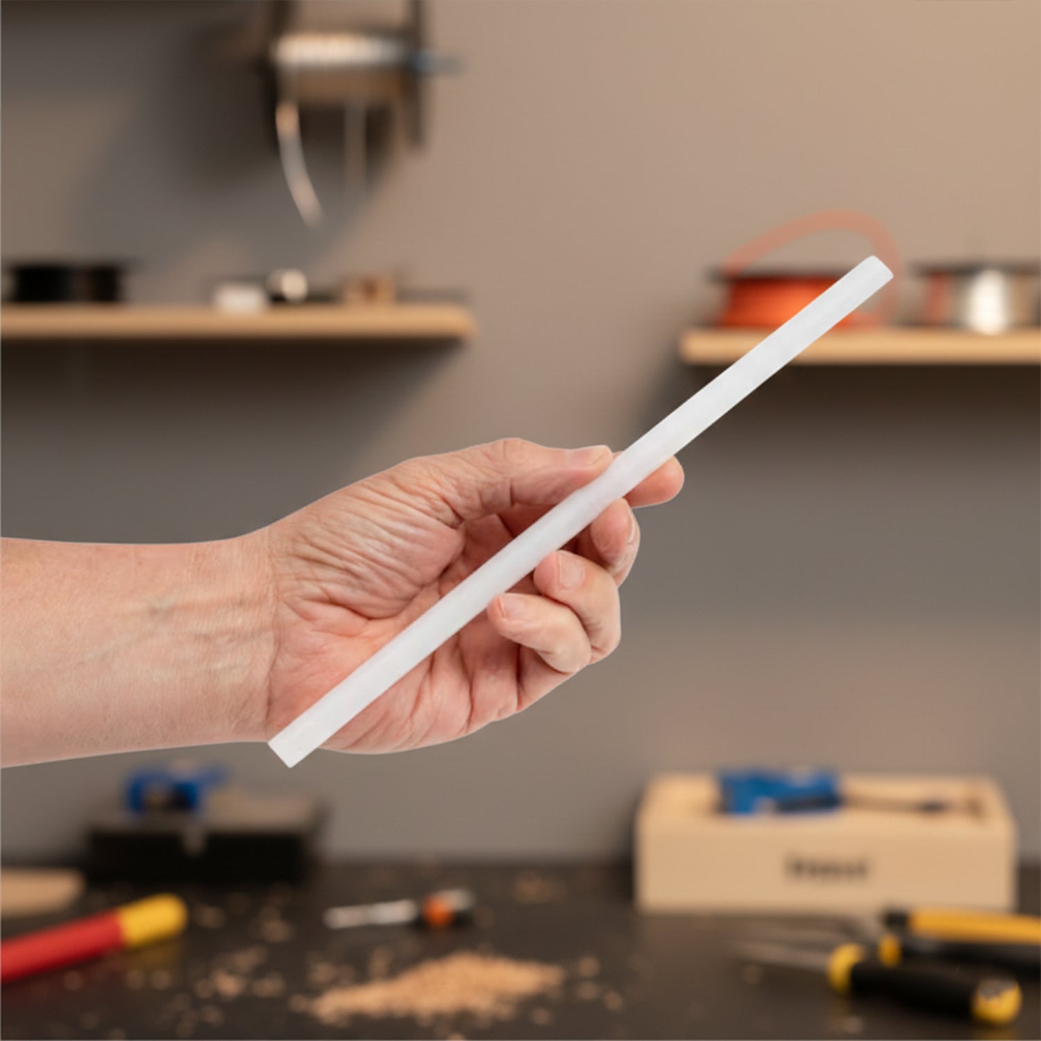 Extra Long Hot Melt Glue Stick 29 Cm (1 Set)