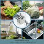 4748 Stainless Steel Sinkwash Basin Drain Strainer (1pc Only)