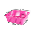 2482 Plastic Medium Size Cane Fruit Baskets