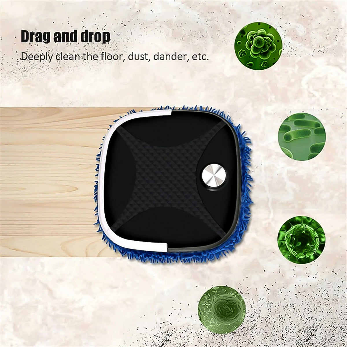 Automatic Smart Floor Cleaning Robot (1 Pc)
